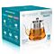 Siena Petite Glass Teapot – Tea for One – 20 oz. / 600 ml (1-2 Cups) 