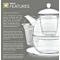 Mindful Tea-for-One Glass Teapot with Cup & Saucer