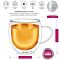 Twin Harmony Oversized Double-Walled Glass Mugs