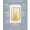 Milano Modern Insulated Glass Cups
