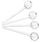 Petite Crystal Clear Heatproof Glass Stirrers