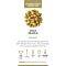 Gold Pearls Loose Leaf Tea Canister