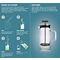 Pekoe Copper French Press for Tea (1-2 Cups)