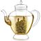 Grand Bouquet Borosilicate Glass Tea Set for Six