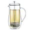 Lotus Insulated Double-Walled Glass Tea Press