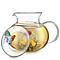 Wings of Love Glass Tea Infuser Teapot