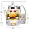 Princess of Monaco Tea Set With Infuser & Tea Warmer