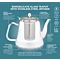 Siena Glass Teapot - Large Capacity 40 oz Teapot