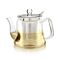 Siena Petite Glass Teapot – Tea for One – 20 oz. / 600 ml (1-2 Cups) 