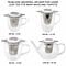 Universal Tea Infuser With Multi-Functional Lid
