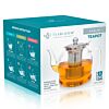 Dublin Glass Teapot With Removable Infuser-27 OZ