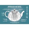 Vienna Glass Teapot – 24 oz. / 700 ml (1-2 Cups) 