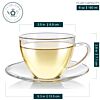 Royal Teacup and Saucer Set - 6 OZ