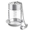 Puresteep Loose-Leaf Tea Infuser With Drip Tray-Small