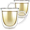 Canterbury Bells® Insulated Glass Teacups