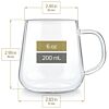 Ceylon Glass Teacups - 6 OZ