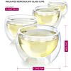 CELEBRATION® DOUBLE WALL GLASS TEA CUPS-Set of 2