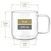 Legacy Glass Teacups - 6 OZ