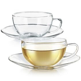 Kyoto Large Teacup and Saucer Set of Two