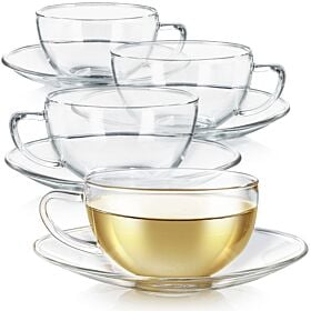 Kyoto Tea Cup & Saucer Set of Four