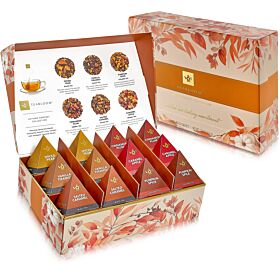 Autumn Harvest Gourmet Pyramid Teas Presentation Box