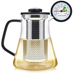 Virtuoso 2-in-1 Tea Steeper and Tea Kettle With A Thermometer