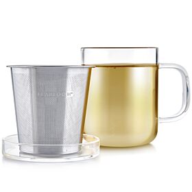 Balance Single-Serve Hot Tea Mug With a Lid
