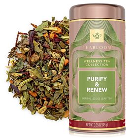 Purify and Renew Loose Leaf Tea Canister