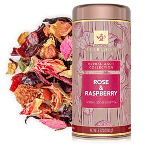 Rose and Raspberry Loose Leaf Tea Canister