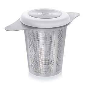 Universal Tea Infuser With Multi-Functional Lid