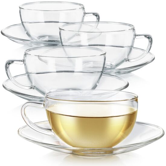 Kyoto Tea Cup & Saucer Set of Four