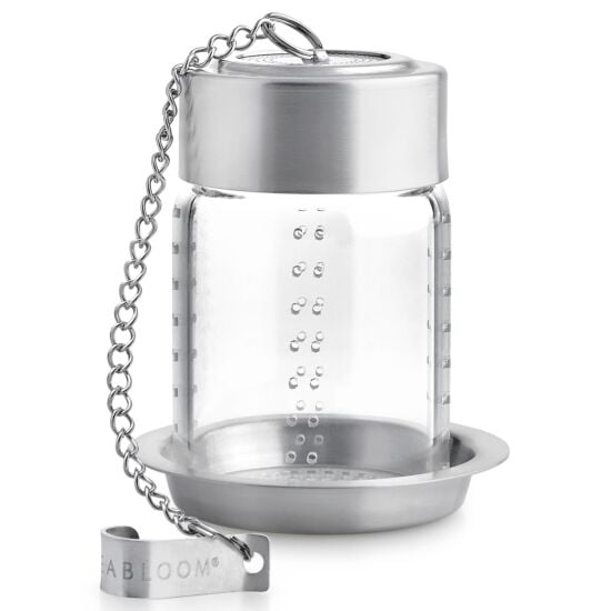 Puresteep Loose-Leaf Tea Infuser With Drip Tray-Small