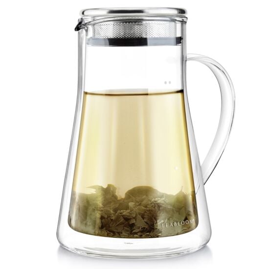 Milano Elegant One-Touch Insulated Glass Tea Brewer