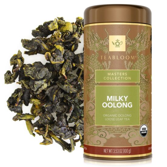 Milky Oolong Organic Loose Leaf Tea Canister