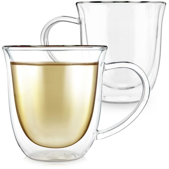 Canterbury Bells® Insulated Glass Teacups