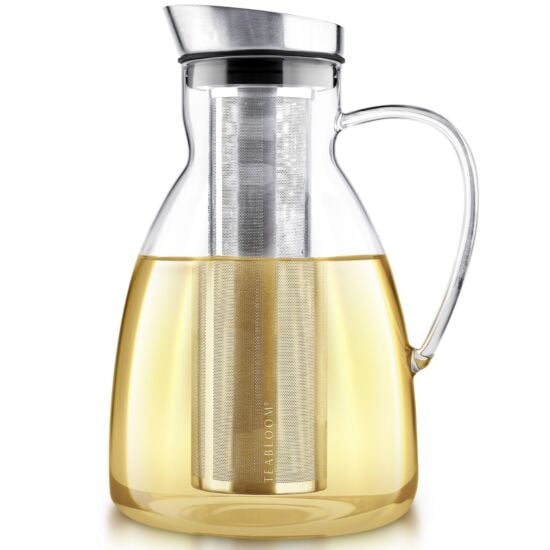 Solstice Multi-Brew Glass Tea Pitcher With a Lid