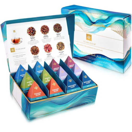 Wellness Tea Blends Collection Presentation Box