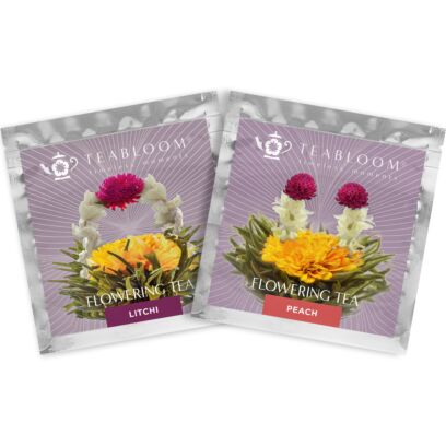 Litchi Flower & Peach Flower Tea - 2 Blooming Teas