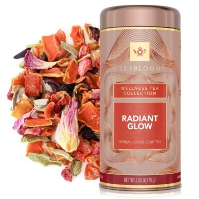 Radiant Glow Loose Leaf Tea Canister