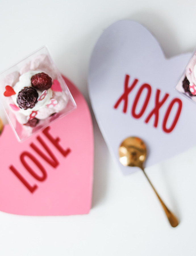 Valentines Raspberry Mousse