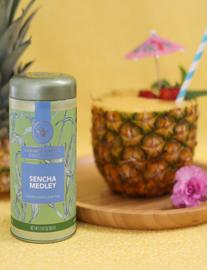 Pineapple Green Iced Tea Recipe