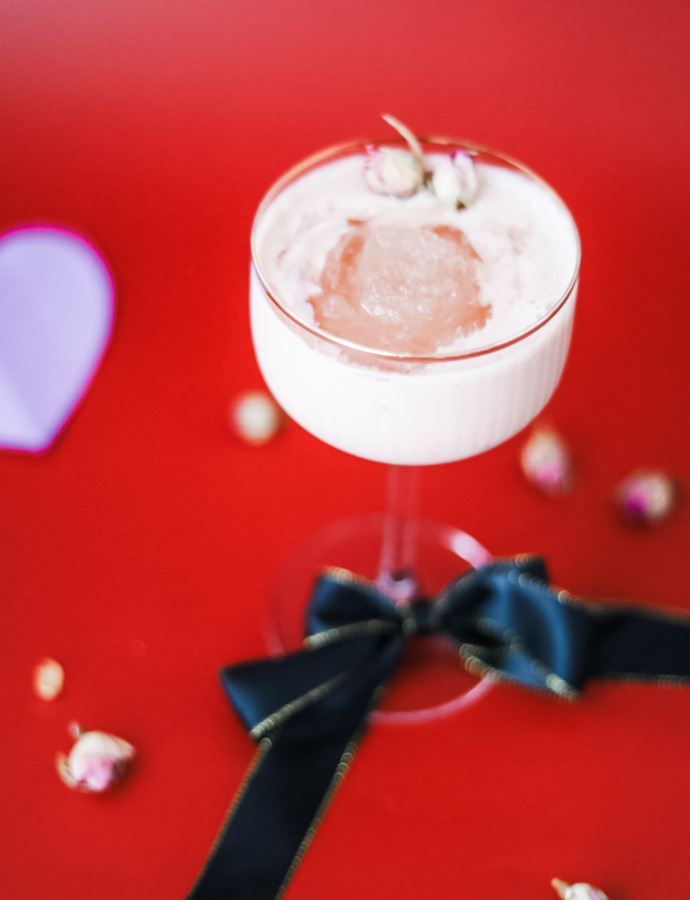 Berry Bliss Valentines Cocktail