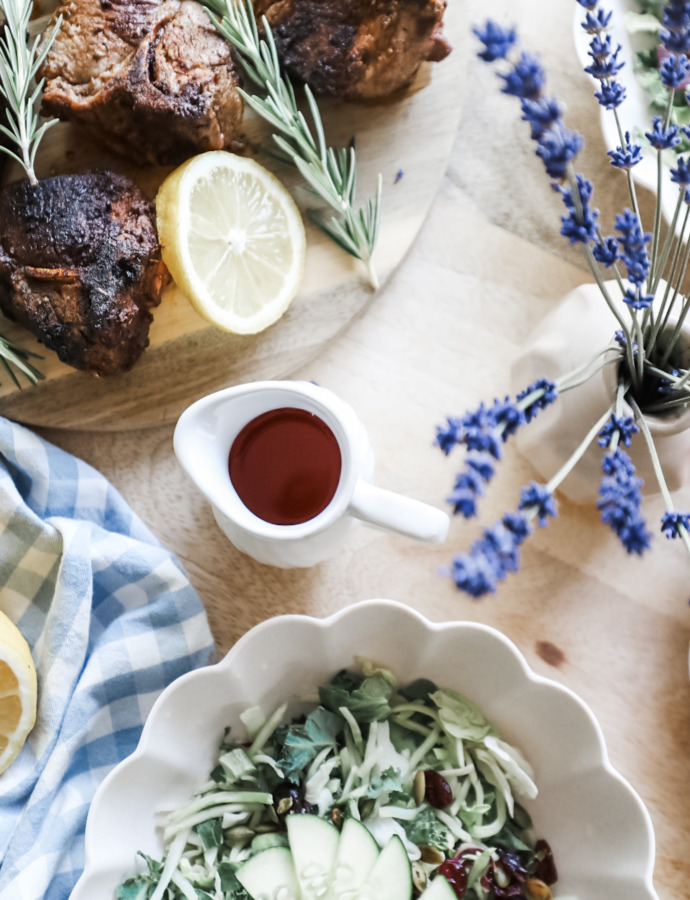 Floral Tea Vinaigrette