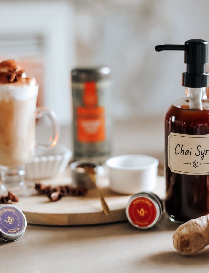 Homemade Chai Syrup