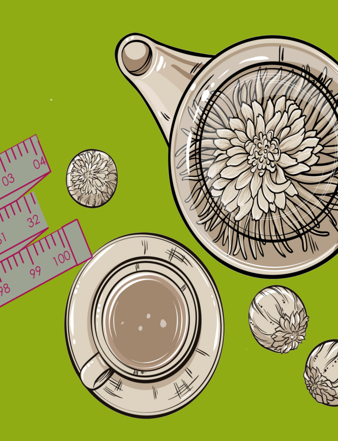 Blooming Tea Flowers and 7 Must-Have Foods to Boost Your Metabolism