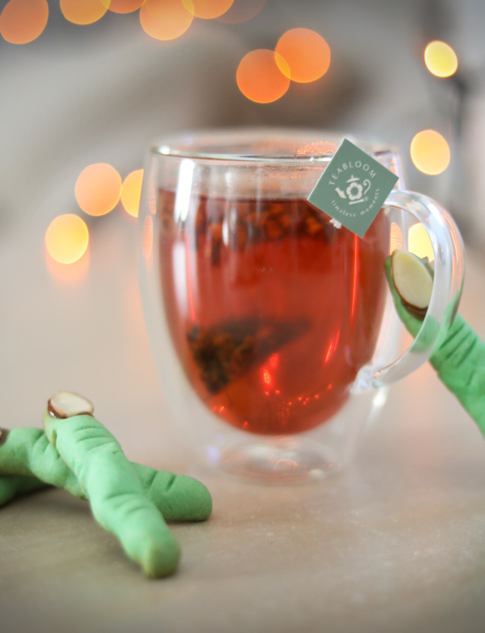Earl Grey Witch's Fingers Cookie