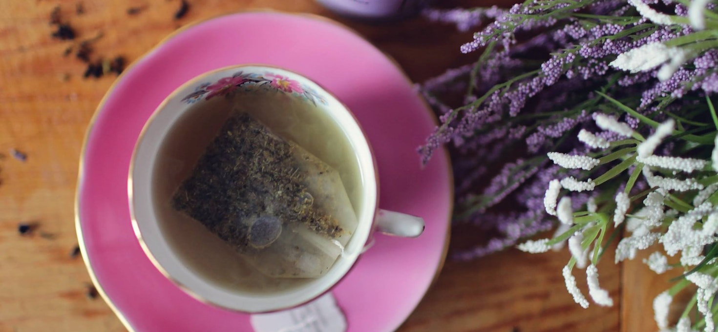 Lavender crème tea latte recipe