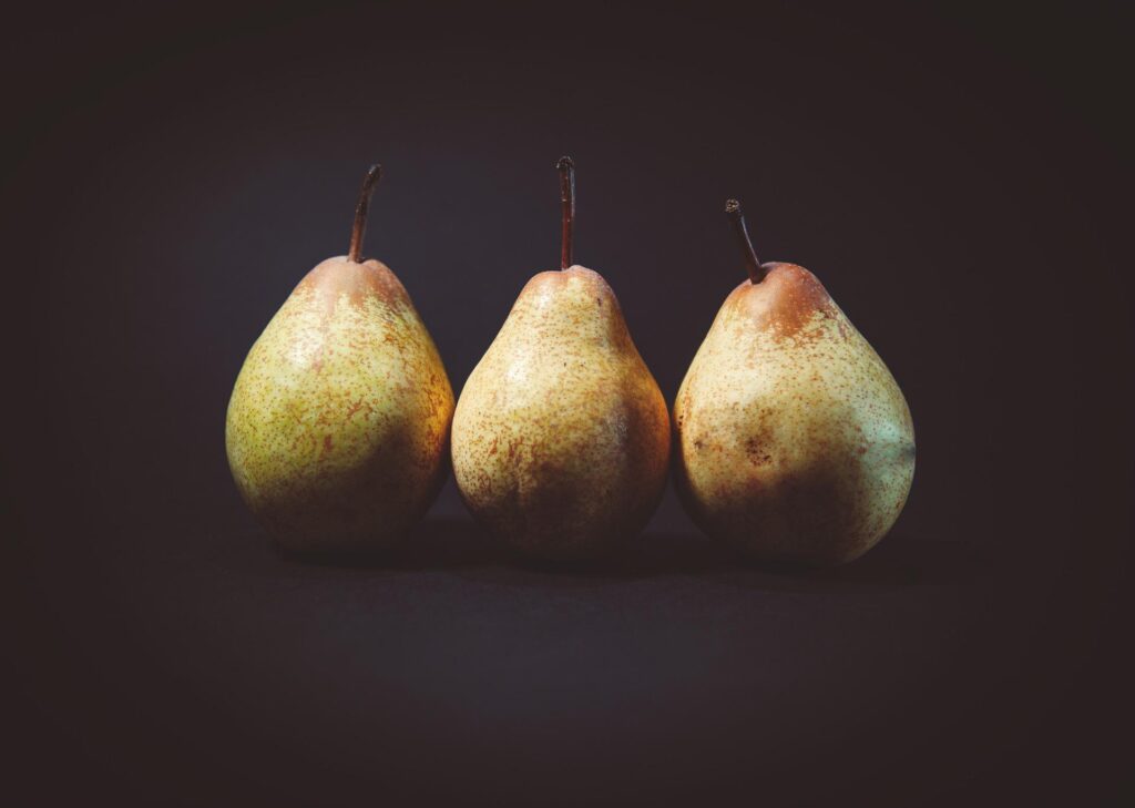 Three pears