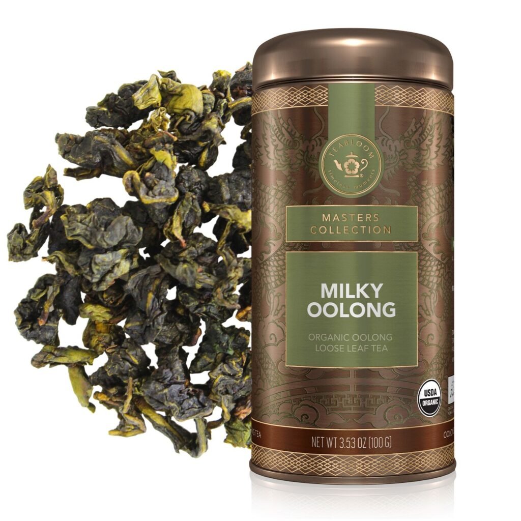 Milky Oolong loose-leaf tea canister as a Chinese Zodiac personality tea for the Year of the Dog.