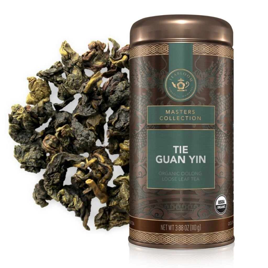 Tie Guan Yin loose-leaf tea canister as a Chinese Zodiac personality tea for the Year of the Dragon.